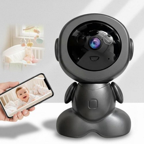 Поворотна відеокамера від USB Q1 360°, Чорна