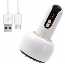 Антицелюлітний масажер USB 9 швидкостей білий