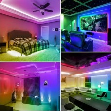 LED лента от сети, 5м + пульт и блок питания