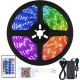 LED лента от сети, 5 м, SMD 6060 + пульт и блок питания