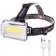Налобний ліхтар із чотирма затискачами, USB, RN814 HEAD TORCH