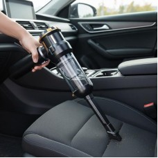 Автомобільний пилосос акумуляторний HL-138 з 9 насадками, USB