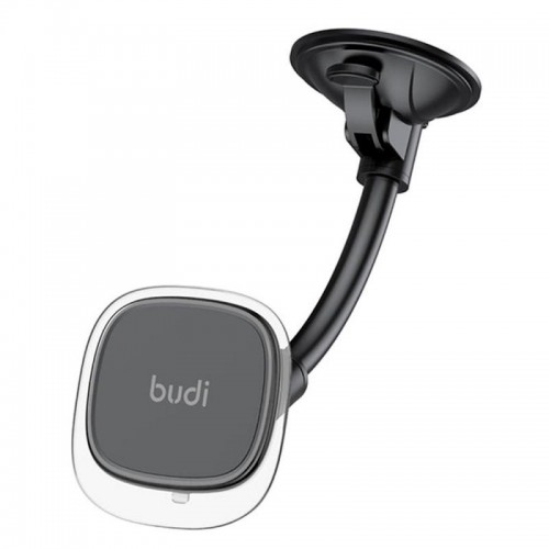 Автотримач для телефону на присосці на скло Budi Flex Universal CM560B, Чорний