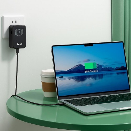 Бездротова зарядка Budi PD 30W (USB+2xType-C) Бездротова зарядка Budi PD 30W (USB+2xType-C)