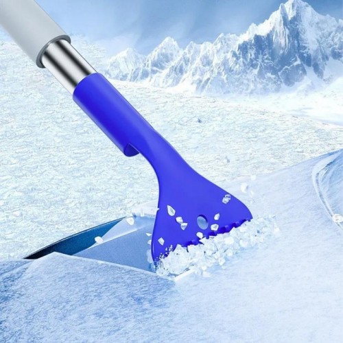 Скребок-щітка для автоскла 60 см, BRUSH A-032, Синій