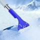 Скребок-щітка для автоскла 60 см, BRUSH A-032, Синій