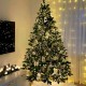 Гірлянда від мережі, 100м, 400LED, білий провід + пульт, Теплий білий