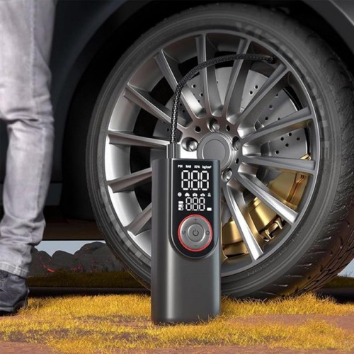 Автомобильный компрессор с цифровым манометром 80W, ATJ-9566 Автомобильный компрессор с цифровым манометром 80W, ATJ-9566