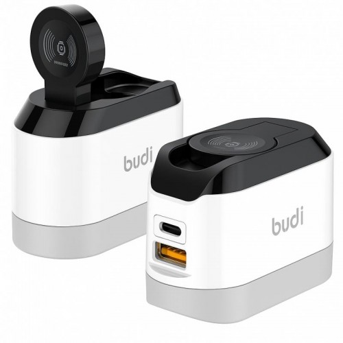 Сетевое зарядное устройство 20W (USB, Type-C, QC3,0) Budi AC330WEW