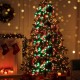 Гирлянда от сети, 100LED, микс, Черный провод