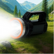 Ручний ліхтар із сонячною панеллю, LED+COB, FEIAN FA-2958