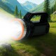 Ручний ліхтар із сонячною панеллю, LED+COB, FEIAN FA-2958