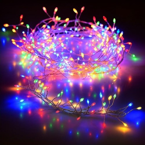 Гірлянда роса феєрверк від мережі 5 м, 150 LED,  Мультиколірний