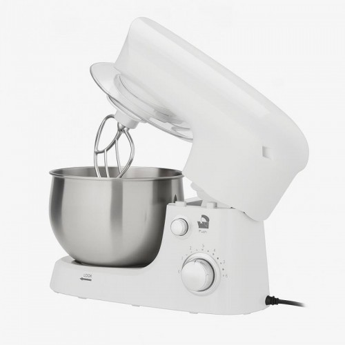 Стационарный миксер с чашей 5л, 3200 Вт, 12 скоростей, Белый, Jumpex ProMix SC-635