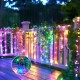 Гирлянда фейерверк от сети 10 м, 300 LED+пульт, Мультицветный