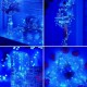 Гірлянда феєрверк від мережі 10 м, 300 LED + пульт, Синій