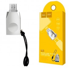Адаптер MicroUSB-USB Hoco UA10 OTG для смартфона