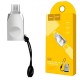 Адаптер MicroUSB - USB,  Hoco UA10