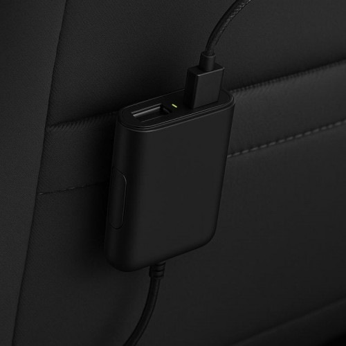 Автомобильное зарядное устройство 4 USB, 1,8м, Чорный, M8J068 Автомобильное зарядное устройство 4 USB, 1,8м, Чорный, M8J068