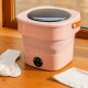 Мини-стиральная машина с центрифугой 6л, 29,5x29,5x29 см, TS-8806, Розовый