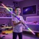 Світловий меч джедая 120см зі світловими та звуковими ефектами, Фіолетовий