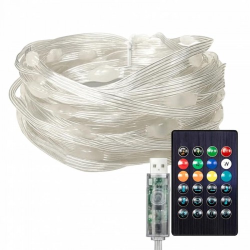 Гірлянда Smart від USB, 10м, RGB, з Bluetooth