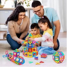 Магнітний конструктор 40 деталей Magic Building – розвиваючий 3D конструктор для дітей