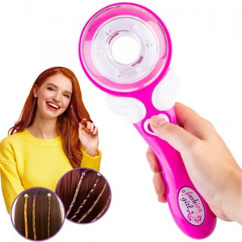 Машинка для плетения косичек на батарейках, Hair machine