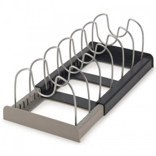 Розширюваний органайзер для зберігання кришок та сковорідок, DISH RACK Розширюваний органайзер для зберігання кришок та сковорідок, DISH RACK