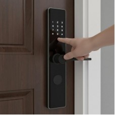 Розумний дверний замок з відбитком пальця, Bluetooth, від батарейок