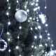 Гірлянда Штора Роса від мережі 3*3 м 300LED + з'єднувач, Xmas W-9, Холодний білий