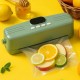 Вакууматор для продуктов + пакеты, с USB, 60 КПа, Зеленый