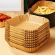 100 шт Пергаментна форма для аерогрилю, одноразова, 16х16х4,5см