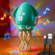 Музыкальная игрушка Танцующий осьминог, от USB, 20х14см, Зеленый