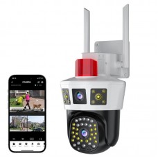 Зовнішня WIFI камера відеоспостереження 9 MP QN-31 з поворотним механізмом та нічною зйомкою