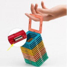 Магнітний 3D-конструктор для дітей 48 деталей з пластику і магнітів