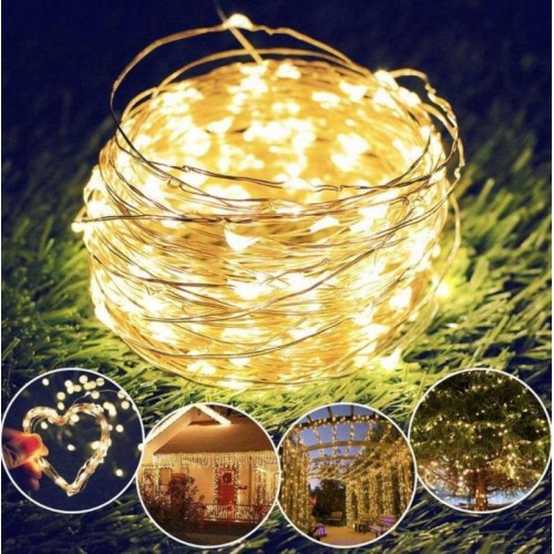Гирлянда Росса от USB, 5 м, 50 LED + пульт, Теплый белый Гирлянда Росса от USB, 5 м, 50 LED + пульт, Теплый белый