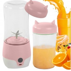 Портативный блендер 380 мл, от USB, Juice Cup DL-504, Розовый