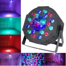 LED прожектор с диско шаром 18x1W RGB для клубов и концертов