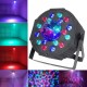 Светодиодный LED прожектор с диско шаром, 18х1W, от сети