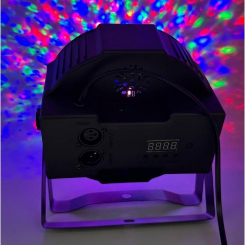Светодиодный LED прожектор с диско шаром, 18х1W, от сети Светодиодный LED прожектор с диско шаром, 18х1W, от сети