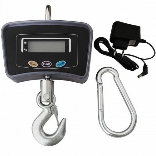 Электронные крановые весы, до 500 кг (0,1 кг), на аккумуляторе, BX-9025 Boxer, Серый Электронные крановые весы, до 500 кг (0,1 кг), на аккумуляторе, BX-9025 Boxer, Серый