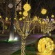 Гирлянда от USB, 20м, 200 LED + Пульт, Теплый белый