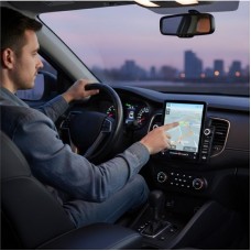 Сенсорна автомагнітола 9,5'' Android 4+64 Гб з CarPlay і GPS 9582A