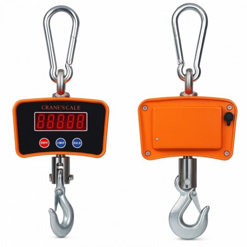 Электронные крановые весы, до 1000 кг (0,1 кг), на аккумуляторе, BX-9026 Boxer, Оранжевый