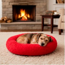 М'яка лежанка для собак та кішок 35×30 см, Pet Choice, Червоний