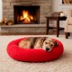 М'яка лежанка для собак та кішок 35×30 см, Pet Choice, Червоний