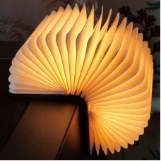 Аккумуляторная настольная лампа-книга, USB