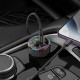 Автомобільний FM трансмітер Bluetooth, 30Вт, 2хUSB, Type-C, Hoco E82