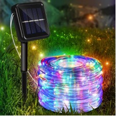 Гирлянда Дюралайт на солнечной батарее, 20м, 200LED, Разноцветная